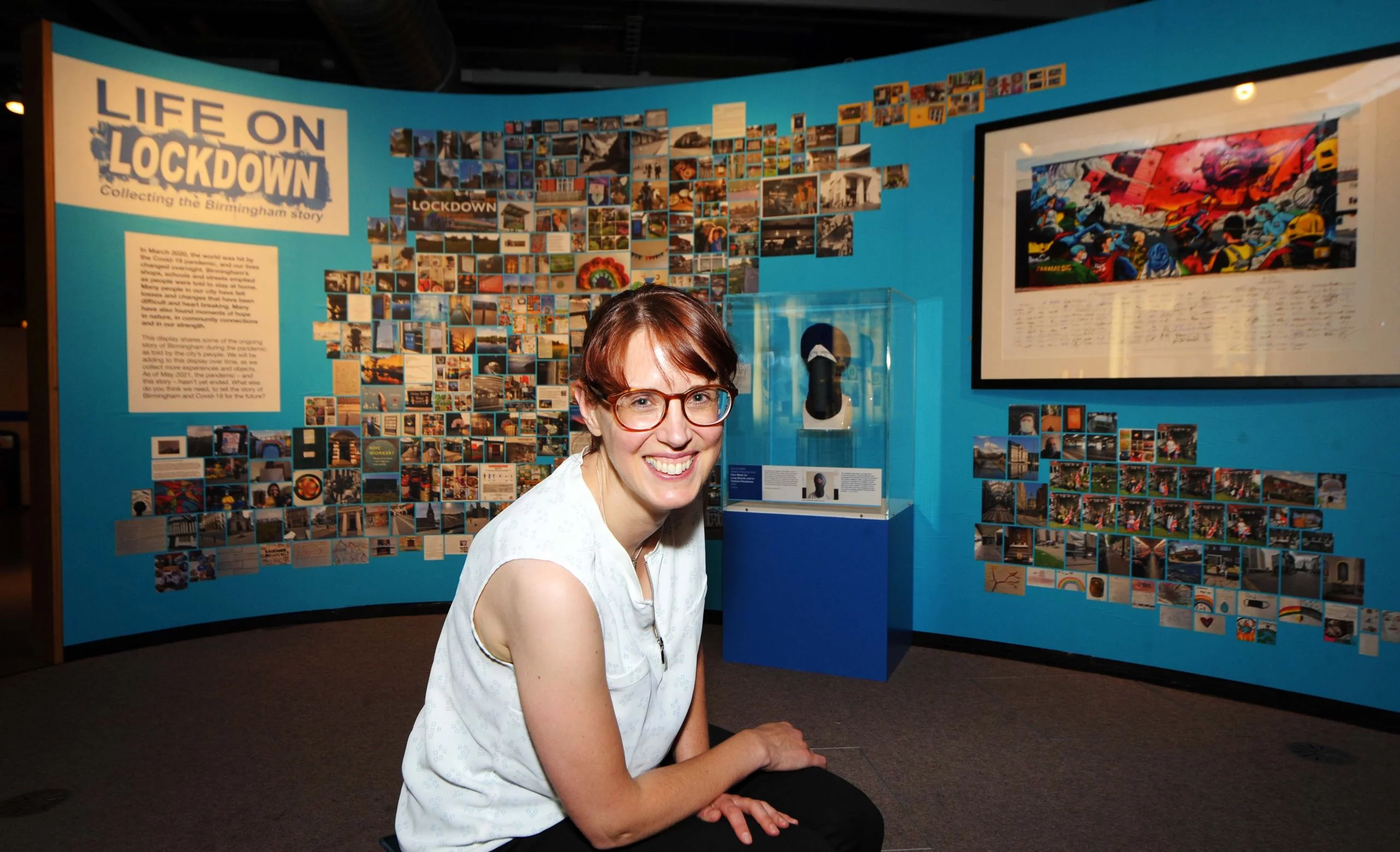 Rosie Barker, Birmingham Museums with Life on Lockdown display_photo credit Emma Trimble_2