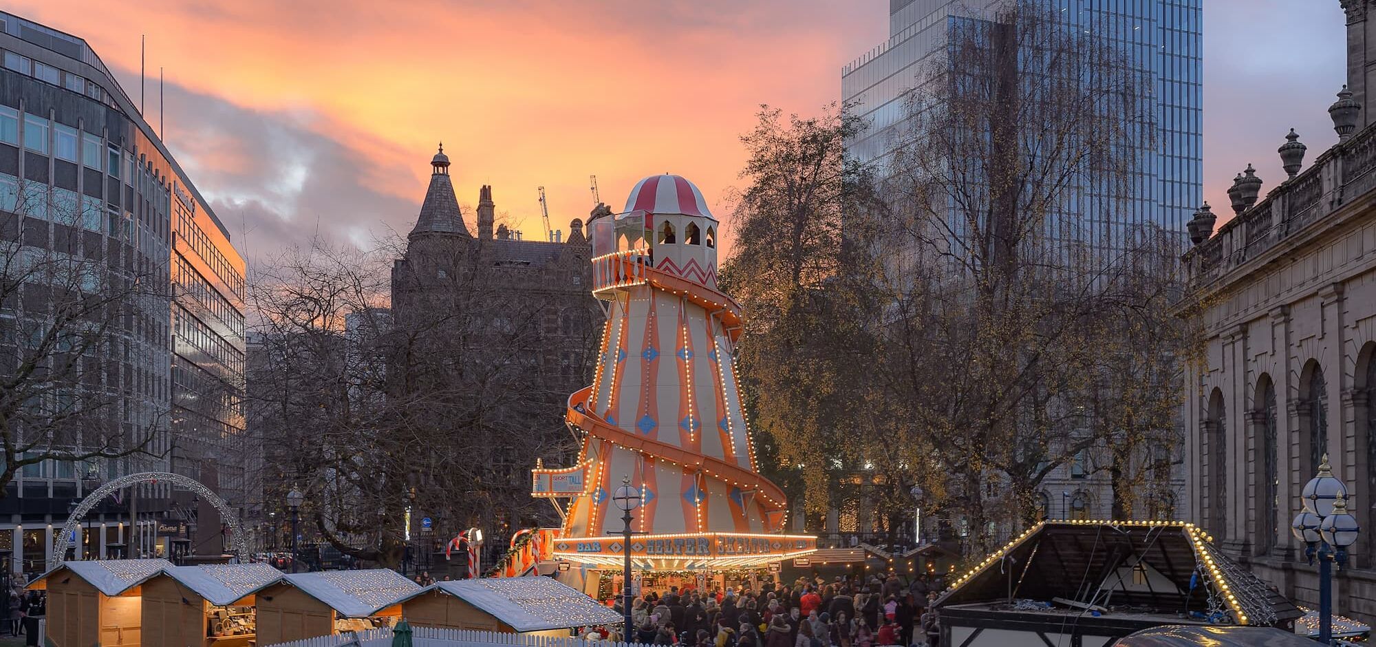 Christmas Market in Cathedral Square