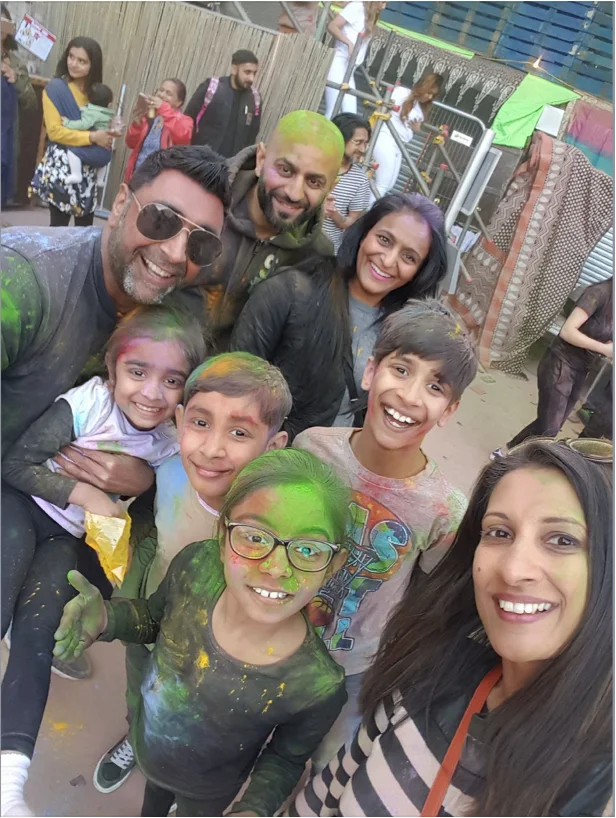 Celebrating Holi with Anita Champaneri 1 Anita Holi Celebrating Holi with Anita Champaneri