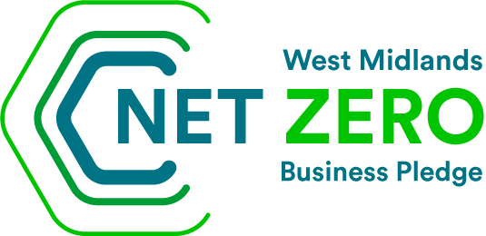 NET ZERO logo Home made colour Accessible & Sustainable