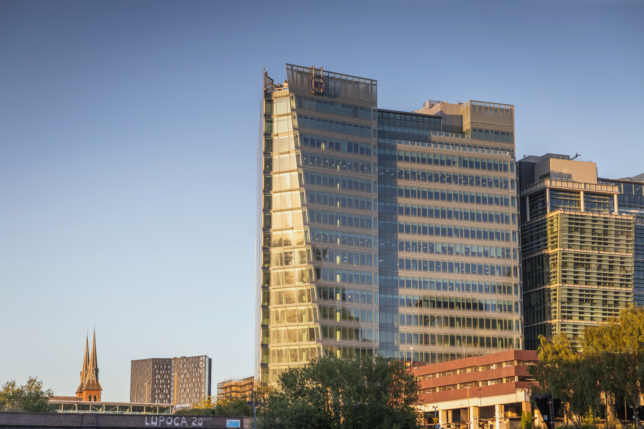 External of Three Snowhill Office Building