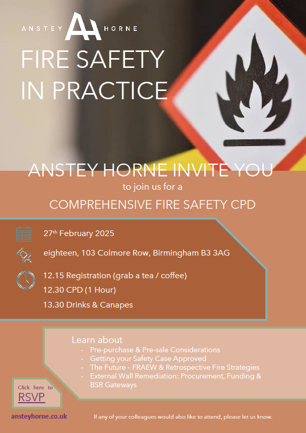 image003 Anstey Horne: Fire Safety in Practice