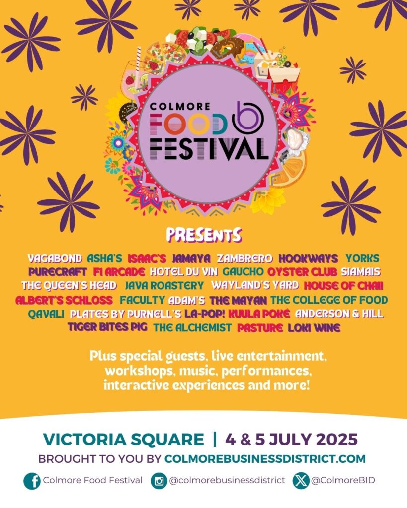CFF 25 Poster and Flyer 1 Traders revealed for Colmore Food Festival 2025