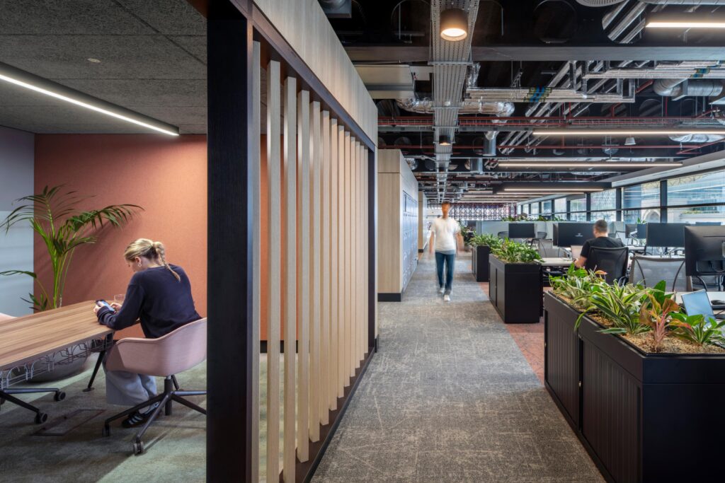 JLL's new office at One Centenary Way named one of region's best workplaces 8 8. JLL One Centenary Way Circulation between meeting rooms and open plan desking JLL's new office at One Centenary Way named one of region's best workplaces